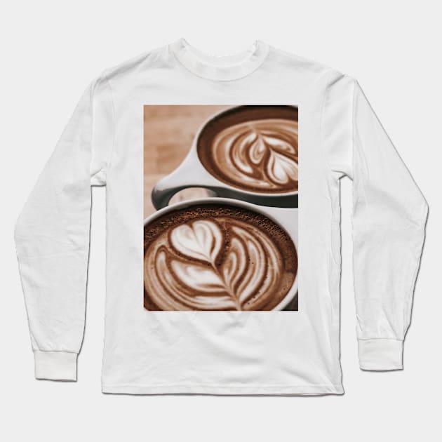 Delicious Latte Long Sleeve T-Shirt by NewburyBoutique